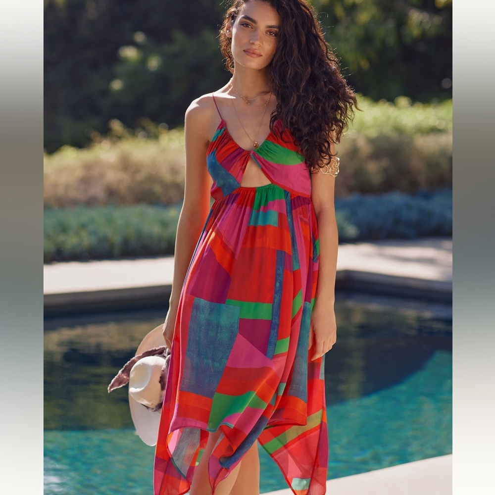 Anthropologie Alani Maxi Cover Up Dress
